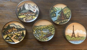 Piatto in legno artigianale Pfaff Germania Ovest serie Heritage anni 70-80 ca - Foto 1 di 13