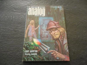 Analog Science Fiction Science Fact Sep 1970, Lost Newton by Schmidt ID:30053 - Picture 1 of 3