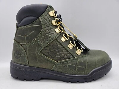 TIMBERLAND KIDS 6 INCH FIELD BOOTS 'CROCODYLIAN' A1Q4N - Image 1 of 4