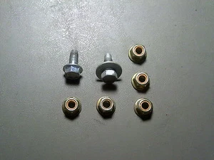 98 Camaro Automatic Transmission Gas Brake Pedal Assembly Mounting Hardware Set - Picture 1 of 2
