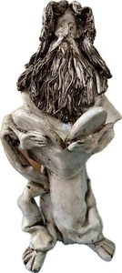 Signierte Dino Bencini Skulptur "Moses mit 10 Geboten" Figur - Bild 1 von 8