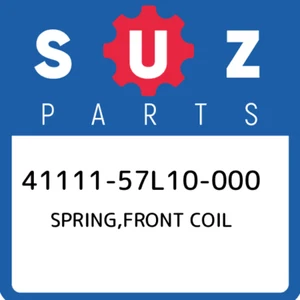 41111-57L10-000 Suzuki Spring,front coil 4111157L10000, New Genuine OEM Part - Picture 1 of 1
