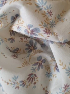 CATH KIDSTON 3 pieces EARLY YEARS DAISY blue heather caramel HABERDASHERY FABRIC - Picture 1 of 4