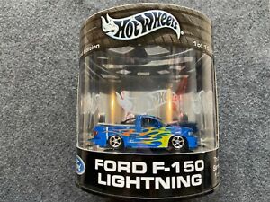 Blue Ford F-150 Lightning Limited Edition 1 of 15,000 Oil Can Hot Wheels