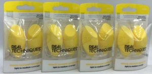 4PK Real Techniques Miracle Correttore Spugna Duo #0093 ~ 8 Spugne TOTALE ~ NUOVO - Foto 1 di 2
