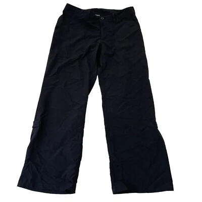 Pantalones Patagonia Mezcla Nylon Enrollables Pierna Recta Senderismo Aire Libre Negros talla 8 Foto 1 de 4