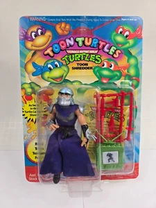 Vintage 1992 Playmates Teenage Mutant Ninja Turtles "Toon Shredder" MOC Sealed - Picture 1 of 7
