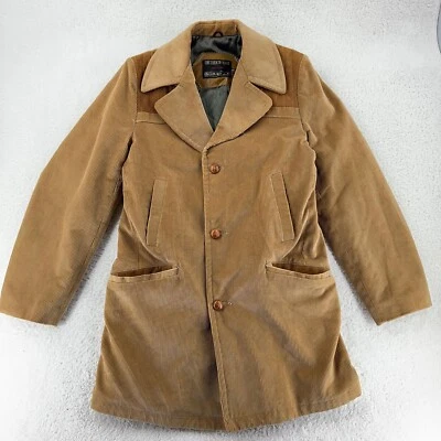 Abrigo de Colección SEARS TIENDA PARA HOMBRE THE COUNTRY Pana Mezcla Lana Forrado TALLA 40 Alto Foto 1 de 4