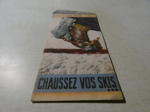 Prospekt Touristenflyer SKI 1936 1937 POP POP - Bild 1 von 4