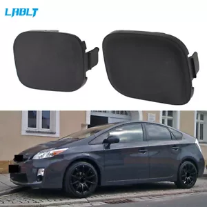 LABLT Front Bumper Tow Hook Eye Cap Cover Left&Right For 2010-2012 Toyota Prius - Foto 1 di 6