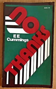 NO THANKS ~ E E Cummings | Liveright ""Typescript Edition"" 1978 PB guter Zustand - Bild 1 von 10