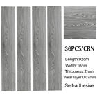 36X Floor Planks Tiles Self Adhesive Wood Effect Vinyl Flooring Kitchen Bathroom