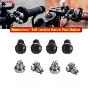 Handlebar Switch Button Horn Momentary / Self Latch Button For Harley V-Rod Dyna - Picture 1 of 25