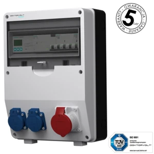 Distribuidor de corriente PTD-S / Fi 16A 2x230V 3P Contador Siemens Y Mennekes - Imagen 1 de 12
