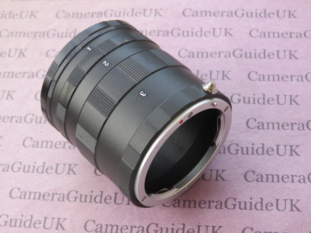 Macro Extension Tube AI for Nikon F D850 D750 D810A  D810 D800 D800E D700 D610 - Image 1 of 4