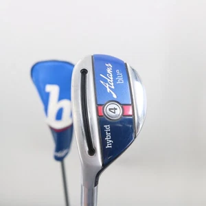 Adams Blue 4 Hybrid Graphite Aldila Regular R LH Left-Handed HeadCover S-126860 - Picture 1 of 7