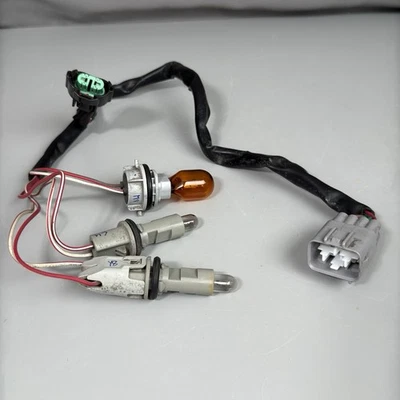 13 2014 2015 2016 2017 Subaru Impreza Crosstrek Headlight Wiring Harness w Bulbs - Image 1 of 4