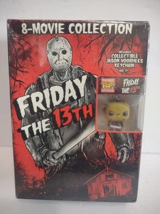 Friday The 13th 8-Movie DVD Collection w/ Funko Pop! Keychain NEW! SEALED! F9 - Picture 1 of 14