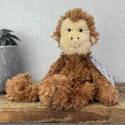 Jellycat Small Scrumpty Monkey - Flluffy Long Limb Monkey Retired Rare 14" - Image 1 of 4