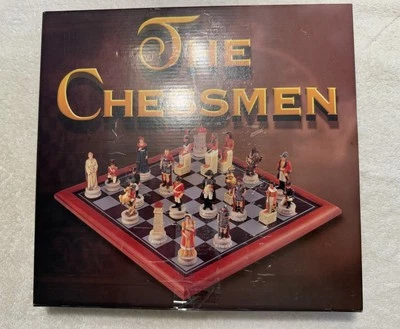 The Chessmen “Dark Empire” Collection Chess Set W.U. 2003 Vintage Rare Complete - Image 1 of 3