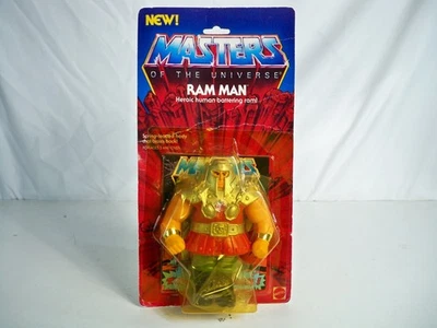 K25i61082 RAM MAN SIN USAR, EN CAJA COMO NUEVA EN TARJETA SELLADA HE-MAN 1983 MOTU VINTAGE MATTEL 2B Foto 1 de 4