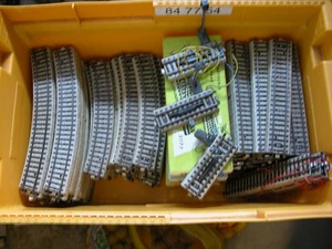 Märklin-M.-Gleis-Konvolut mit Weichen - Bild 1 von 1