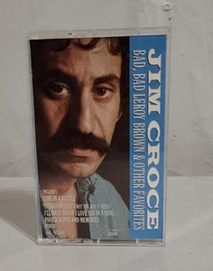 Jim Croce Bad, Bad Leroy Brown And Other Favorites Cassette 1991 - Picture 1 of 2