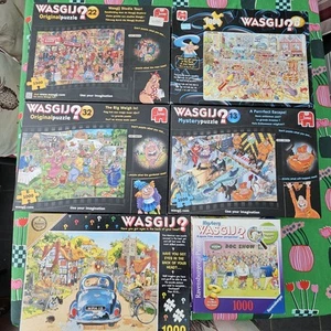 6 x Wasgij 1000/1500 piece 1.2 or 3 PIECE MISSING MYSTERY 13 ORIG 32 8 22 -GT37S - Picture 1 of 13