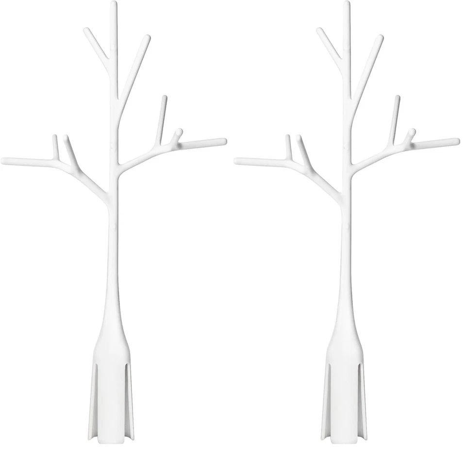 Accesorio para estante de secado de césped/ césped Boon Twig, blanco (paquete de 2) Foto 1 de 4