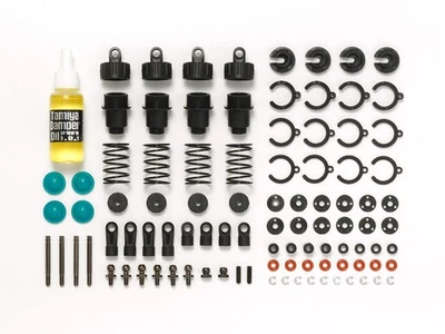 Tamiya 54753 TT-02 CVA Super Mini Shock Set (4 Pcs.), (TT02/TT02D/TT-02D), NIP - Image 1 of 3