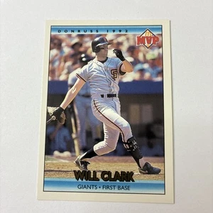 1992 Donruss # 18 WILL CLARK San Francisco Giants All Star Canada McDonalds RARE - Picture 1 of 4