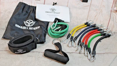 Velocidad de aplastamiento ~ Bandas de resistencia de carrera de velocidad y agilidad, etc. Foto 1 de 4