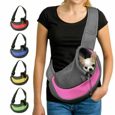 Hunde Tragetasche Katze Welpetasche Haustier Umhängetasche Hand Tasche Rucksack - Bild 1 von 4