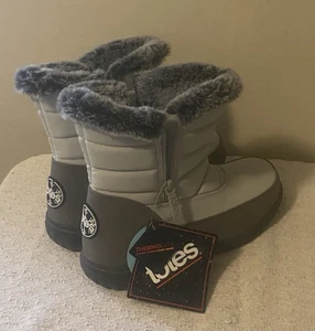 New with Tags Totes Women's Snow Boots Waterproof Gray Ada Women 8 - Picture 1 of 10
