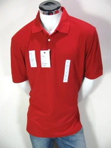 Croft & Barrow Shirt Mens XL Red Short Sleeve Lightweight Classic Polo Shirt - Picture 1 of 9