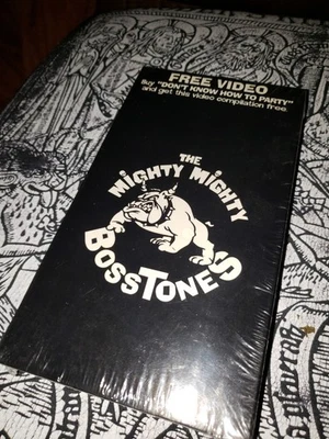 The Mighty Mighty Bosstones Promotional Video Compilation VHS New Sealed - Immagine 1 di 4