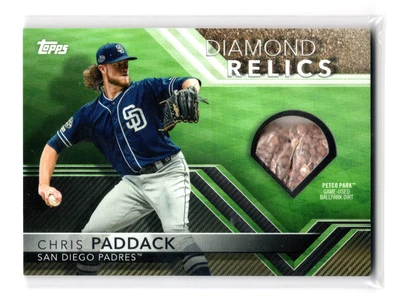 2020 Topps Opening Day Diamond Relics Chris Paddack #DR-CP - Image 1 of 2
