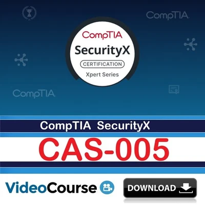 CompTIA SecurityX CAS-005 Complete Course & Practice Exam - Image 1 of 3
