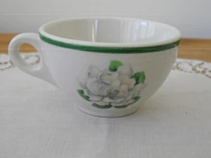 Vintage Syracuse China Restaurant White MAGNOLIA Flower Teacup Tea Cup ~ - Picture 1 of 6