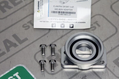 Adaptador Torque Solution HKS BOV para 17+ Hyundai Elantra Sport 19+ Veloster 1.6T Foto 1 de 4
