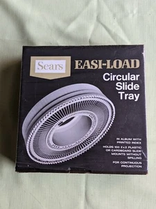 Sears Easi-Load Circular Slide Trays- holds 100 2x2 slide mounts - Original - Picture 1 of 9