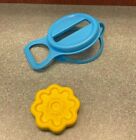 Fisher Price Cow Moo Sound Milk Bottle Jug Replacment Lid and Yellow Cookie