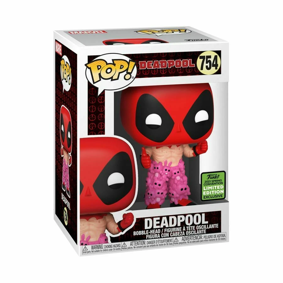Deadpool - Deadpool con cinturón de peluche ECCC 2021 ¡Pop exclusivo de Estados Unidos! Vinilo [RS]-FU... Foto 1 de 1