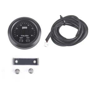 Universal Volt Gauge Voltage Meter Kit Car DC 12V Voltmeter Red Digital LED - Picture 1 of 6