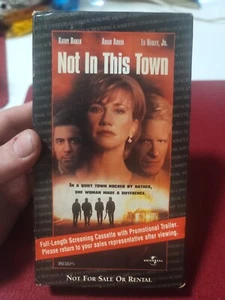 Not in This Town (1997) -VHS Tape -Drama - Kathy Baker - Demo / Screener - RARE - Picture 1 of 9