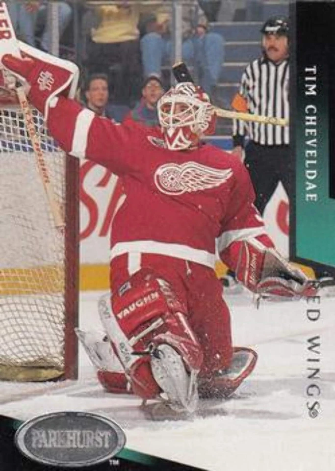 #59 Tim Cheveldae - Detroit Red Wings - 1993-94 Parkhurst Hockey - Image 1 of 1