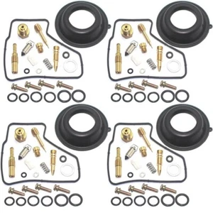 4X FOR HONDA VF500F INTERCEPTOR 1984-1986 Carburetor repair kit Vacuum Diaphragm - Imagen 1 de 3