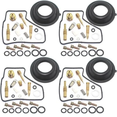 4X FOR HONDA VF500F INTERCEPTOR 1984-1986 Carburetor repair kit Vacuum Diaphragm Foto 1 de 3