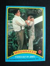 1979 Topps James Bond - Moonraker Card # 54 Fished Out By Jaws! (EX)