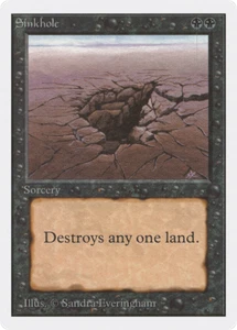 Sinkhole X (1) Unlimited Edition MTG Excellent/Near Mint - 4RCards - Picture 1 of 1